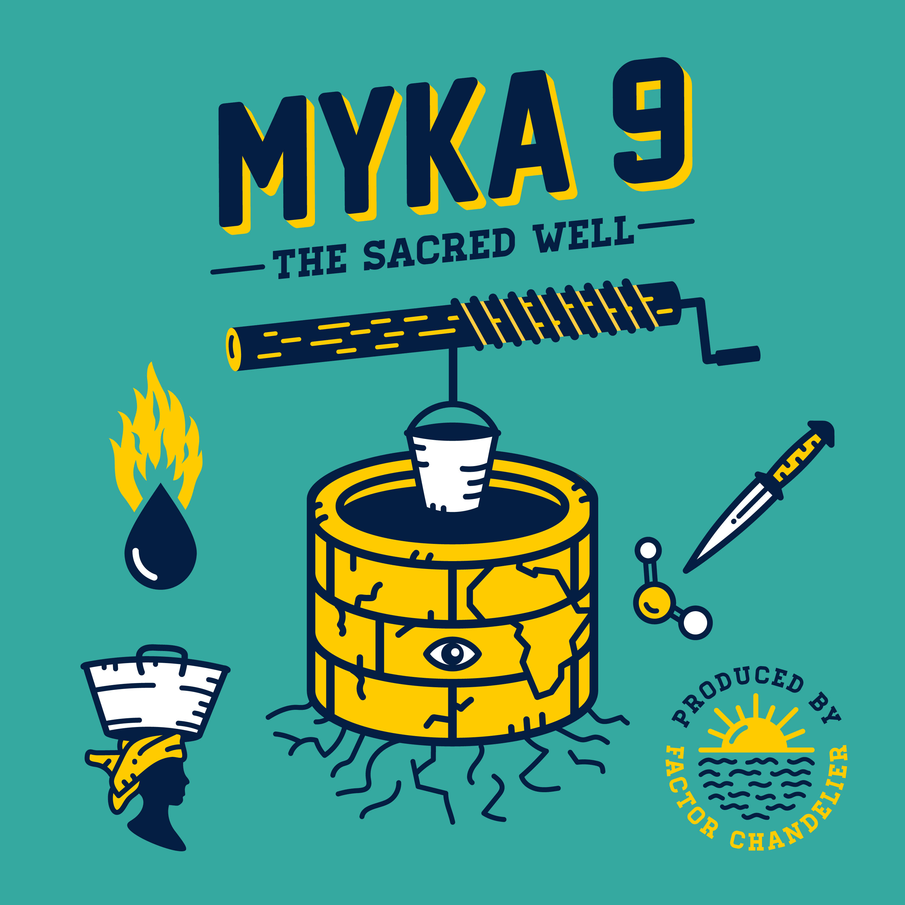 Myka 9 – “The Sacred Well” prod. Factor Chandelier
